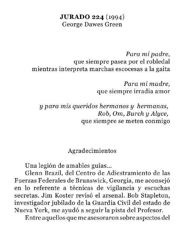Portada de Jurado 224
